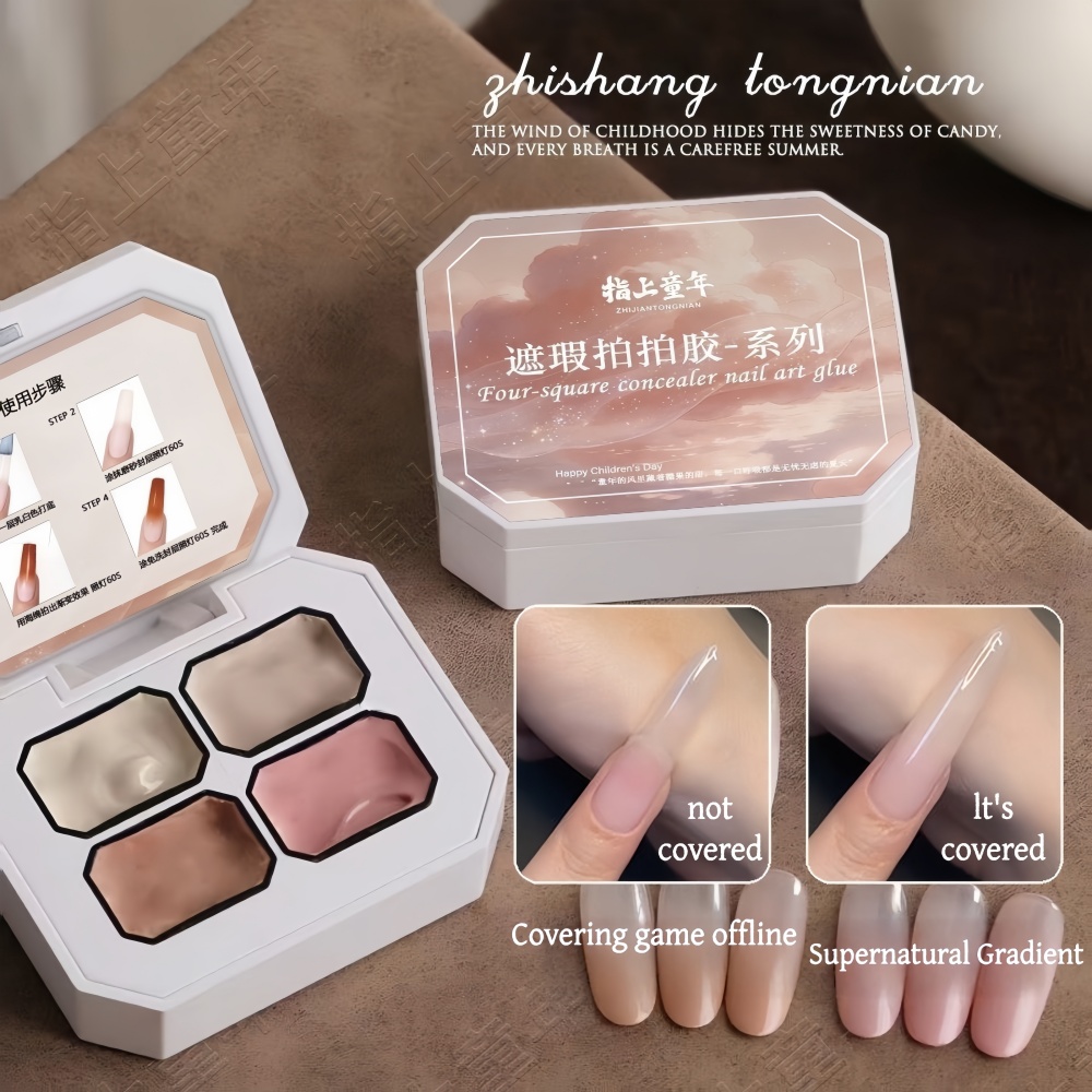 4 Farben im Farbverlauf: Rosa, – Nail Art Painting Bewertung und Preis